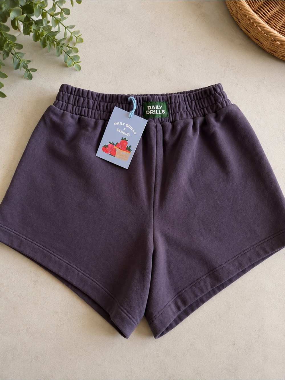 NWT Daily Drills x Driscoll’s Super Shorts Plum Limited Edition XS-S - Picture 2 of 2